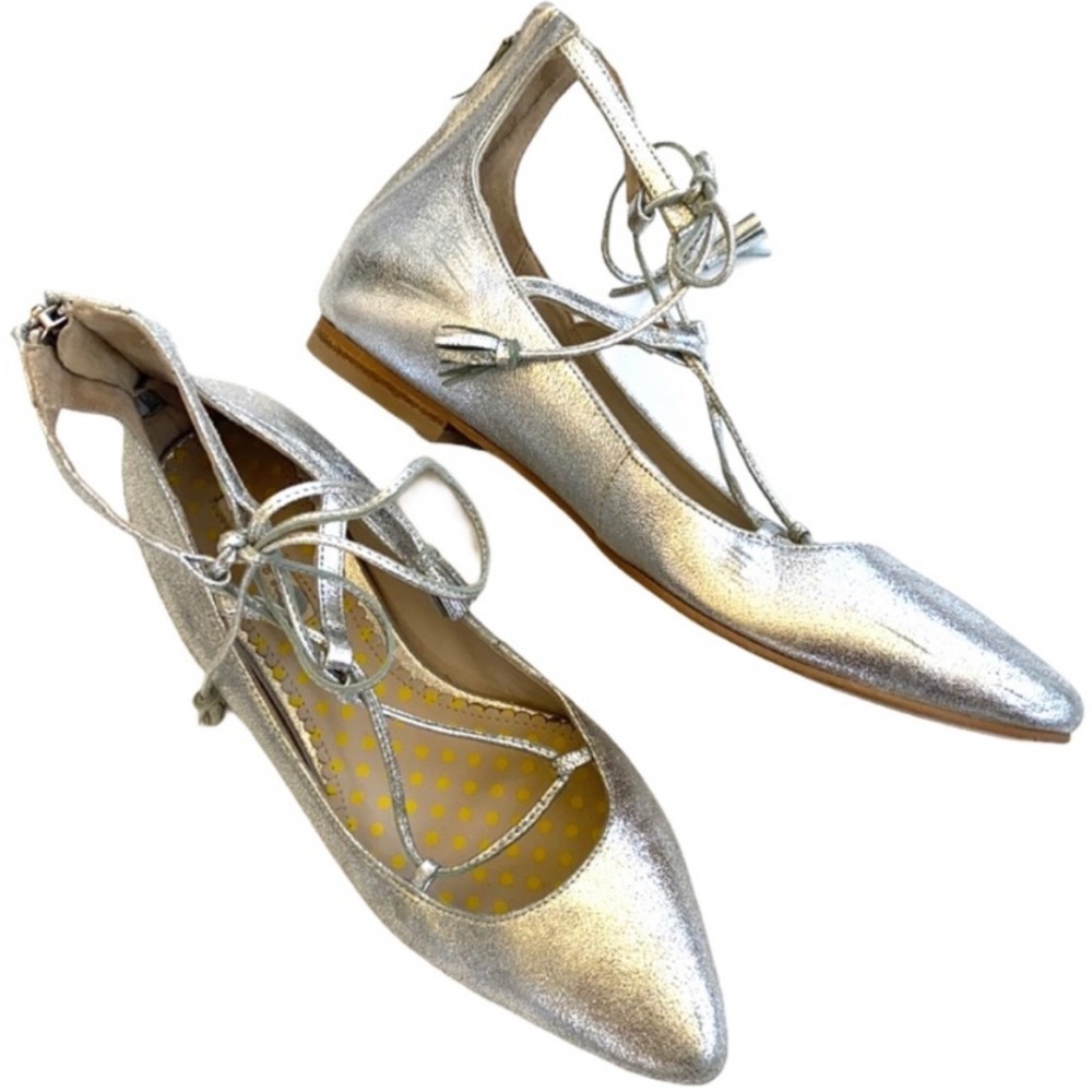 Boden leather flats